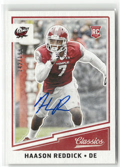 2017 Panini Classics #294 Haason Reddick Significant Signatures #/199-1