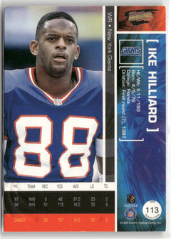 1999 Pacific Revolution #113 Ike Hilliard On Card Auto no CoA-2