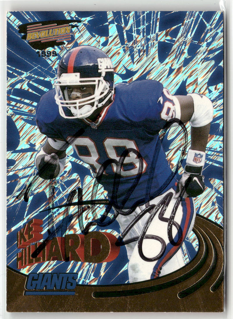 1999 Pacific Revolution #113 Ike Hilliard On Card Auto no CoA-1