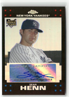 2007 Topps Chrome #360 Sean Henn Refractors #/500-1
