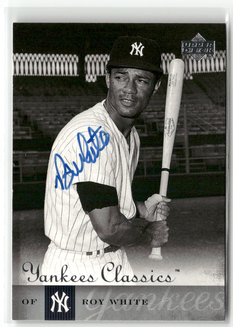 2004 Upper Deck Yankees Classics #57 Roy White Auto-1