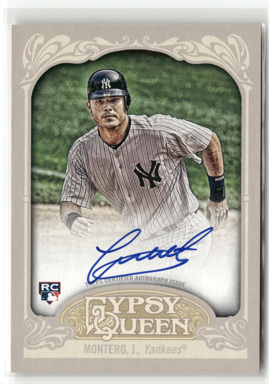 2012 Topps Gypsy Queen #GQA-JM Jesus Montero Autographs