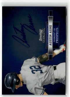 2012 Bowman Sterling #BSAP-AAU Austin Aune Prospect Autographs-1