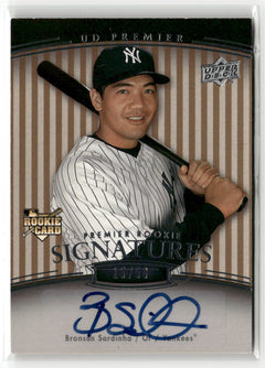 2008 Upper Deck Premier #236 Bronson Sardinha Gold #/50-1