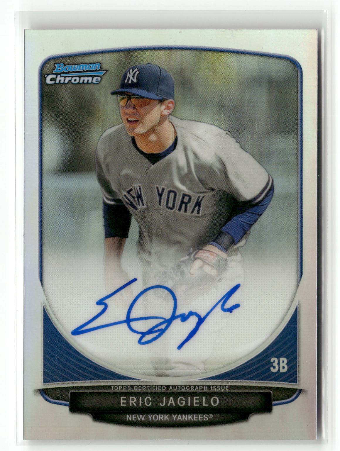 2013 Bowman Chrome Draft #BCA-EJ Eric Jagielo Auto Refractors-1