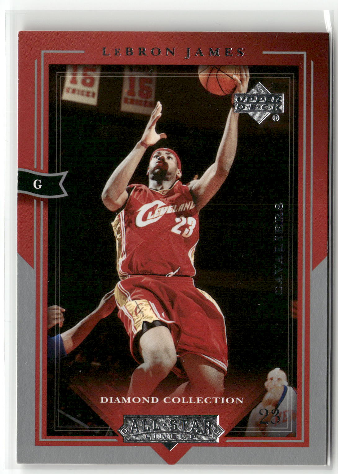 2004-05 Upper Deck All-Star Lineup #13 LeBron James-3