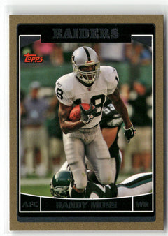 2006 Topps #12 Randy Moss Gold #/2006-3