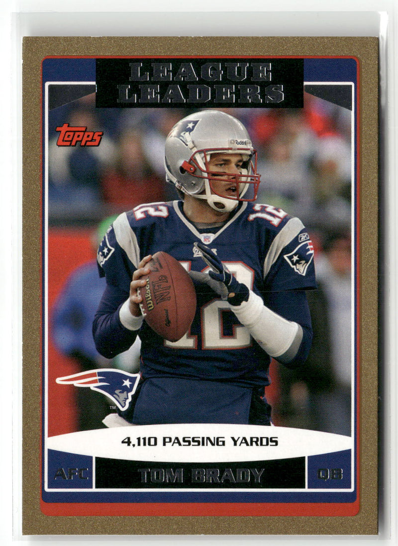 2006 Topps #280 Tom Brady Gold #/2006-7