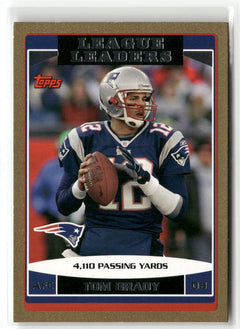 2006 Topps #280 Tom Brady Gold #/2006-5