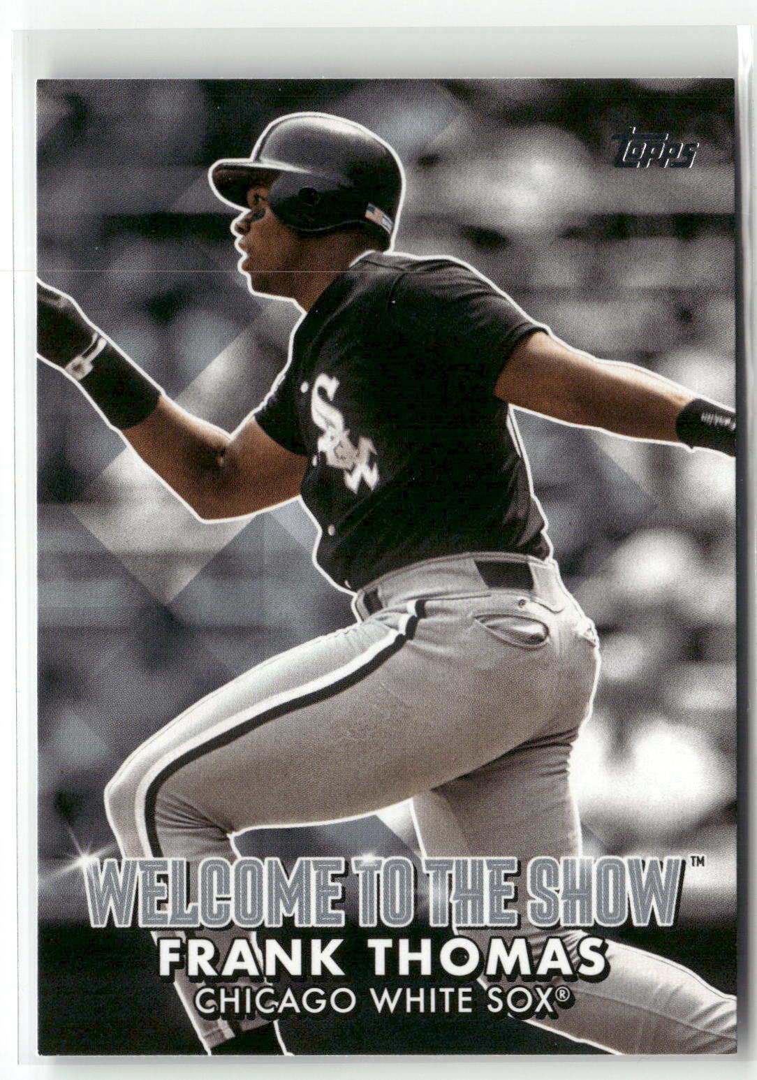 2022 Topps Welcome to the Show 5x7 #WTTS-10 Frank Thomas #/49