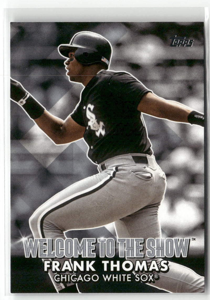 2022 Topps Welcome to the Show 5x7 #WTTS-10 Frank Thomas #/49-1