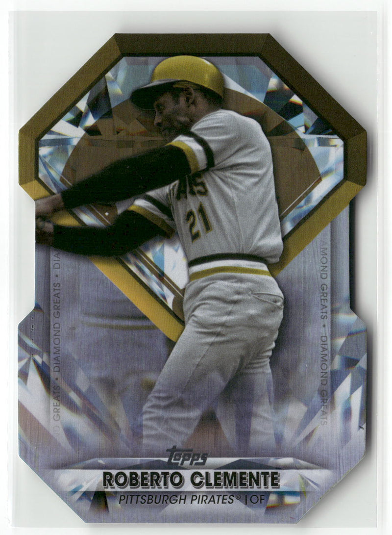 2022 Topps #DGDC-24 Roberto Clemente Diamond Greats Die Cuts-1