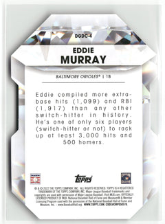 2022 Topps #DGDC-4 Eddie Murray Diamond Greats Die Cuts-2