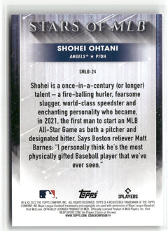 2022 Topps #SMLB-24 Shohei Ohtani Stars of MLB-2