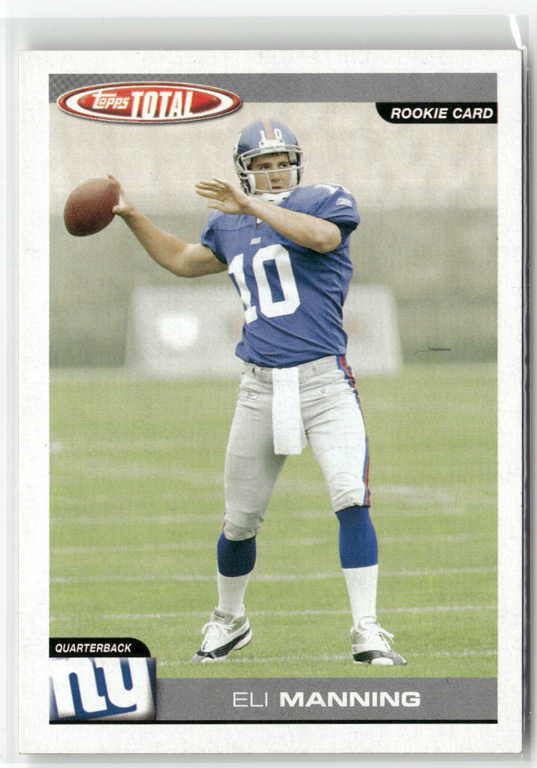 2004 Topps Total #350 Eli Manning