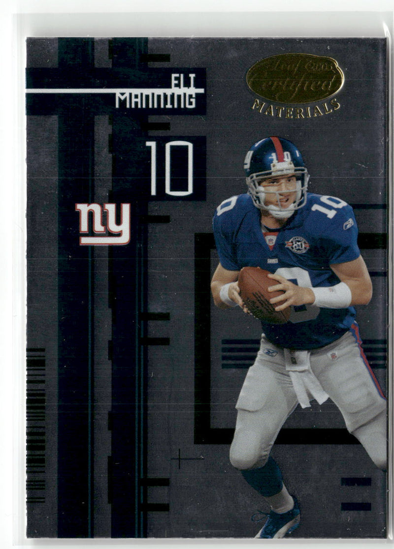 2005 Leaf Certified Materials #76 Eli Manning-1