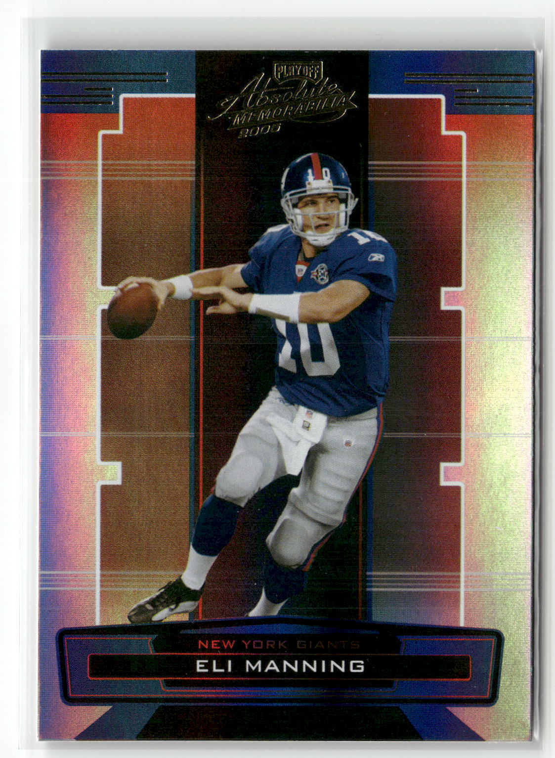 2005 Playoff Absolute Memorabilia #100 Eli Manning Retail