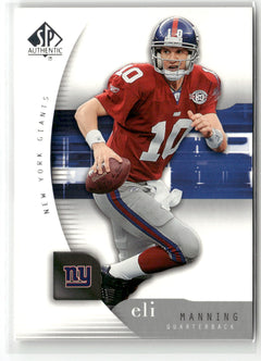 2005 SP Authentic #56 Eli Manning-1