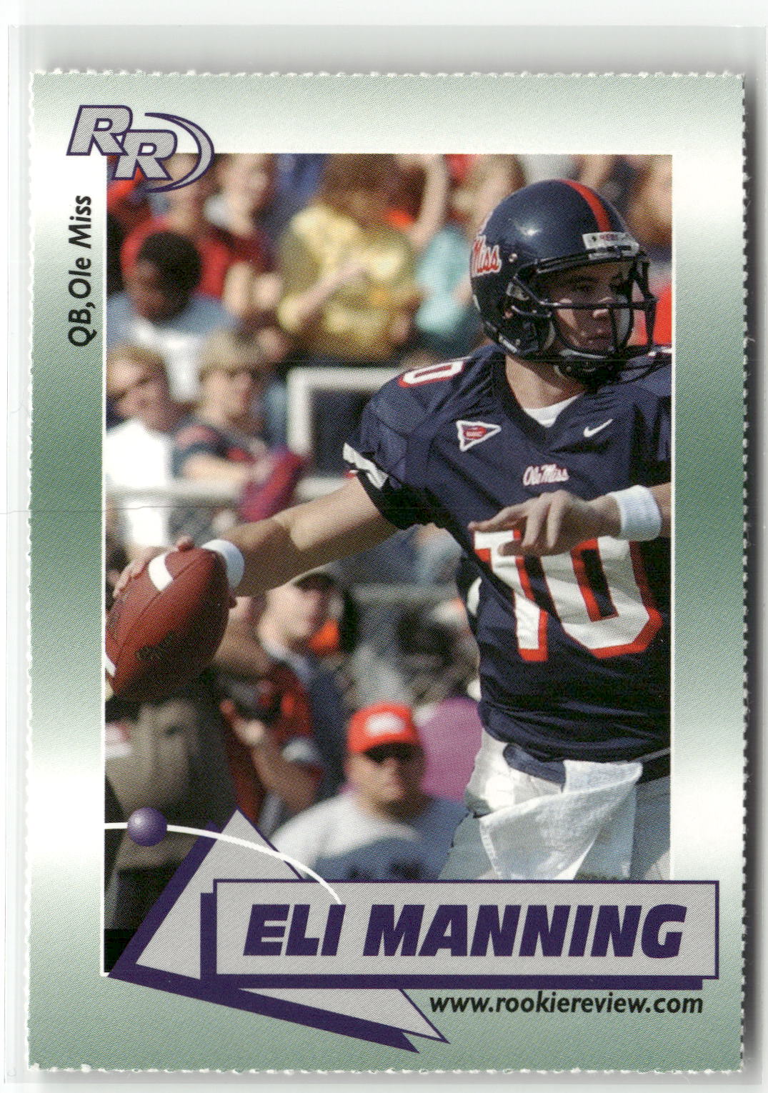 2002 Rookie Review #1 Eli Manning