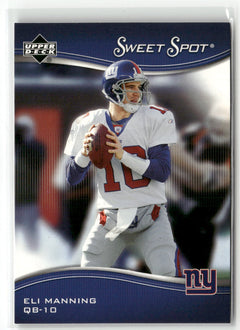 2005 Upper Deck Sweet Spot #62 Eli Manning-1