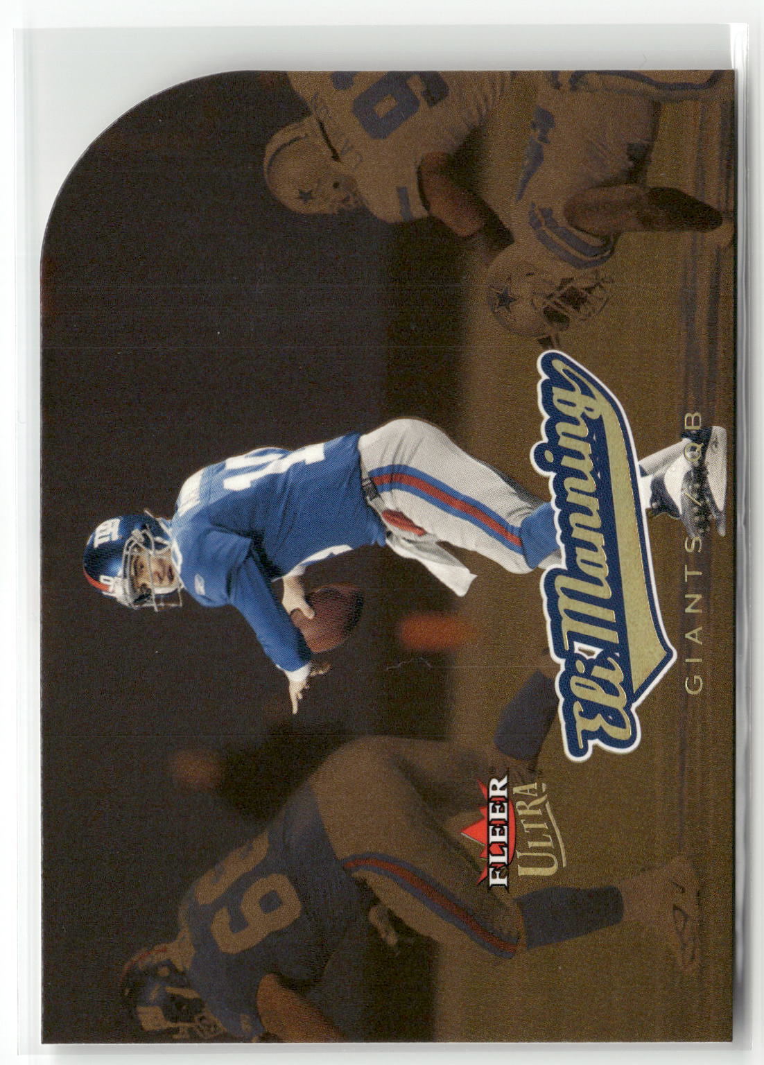 2005 Ultra #52 Eli Manning Gold Medallion