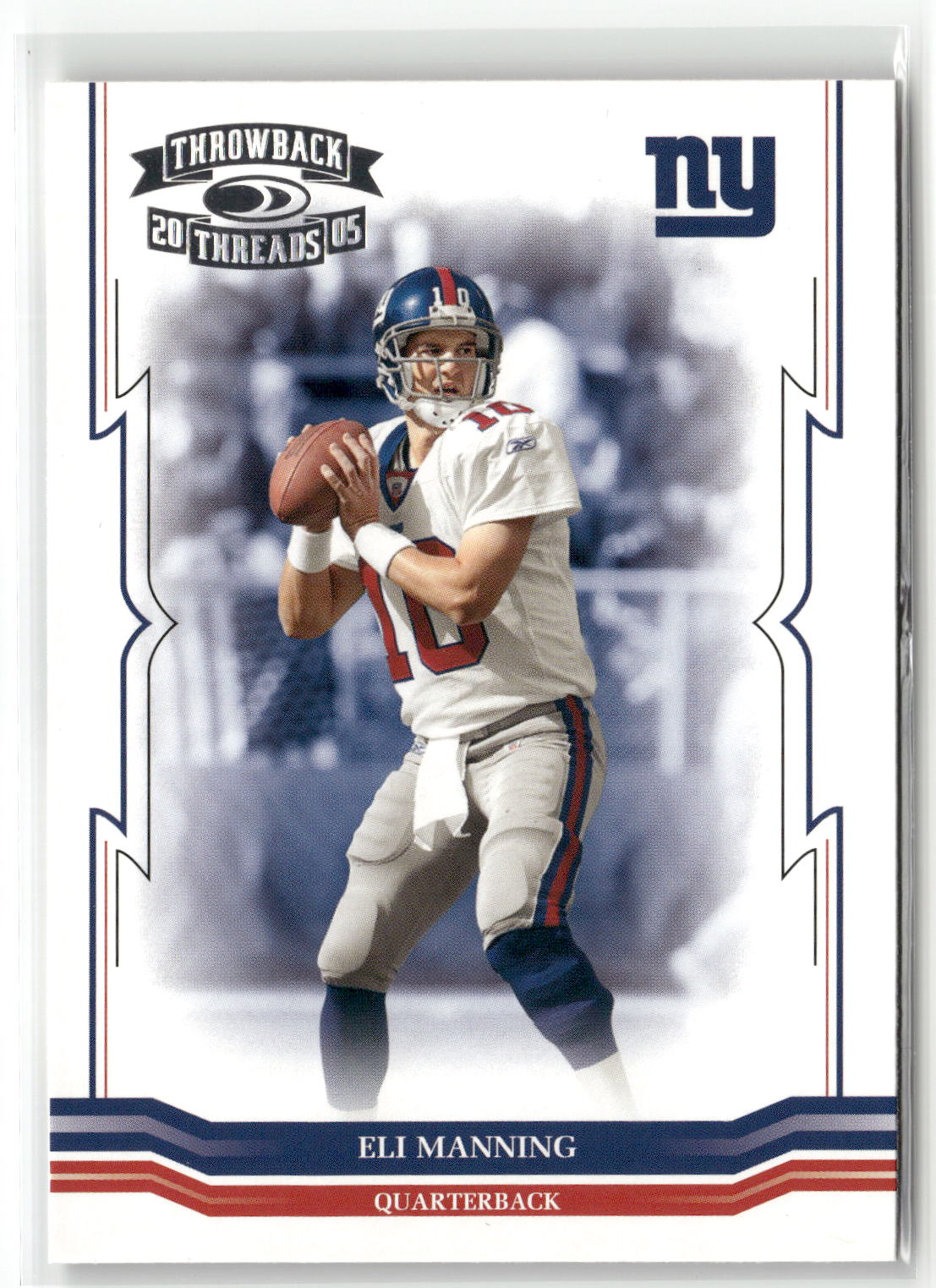 2005 Donruss Throwback Threads #94 Eli Manning