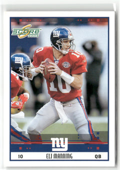 2005 Score #184 Eli Manning Scorecard #/599-1