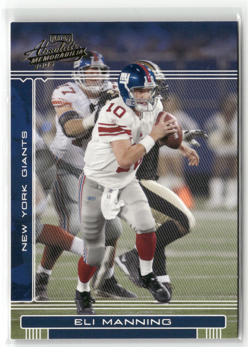 2006 Playoff Absolute Memorabilia #103 Eli Manning Retail-1