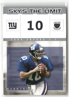 2004 SkyBox LE #1 SL Eli Manning Sky's the Limit-1