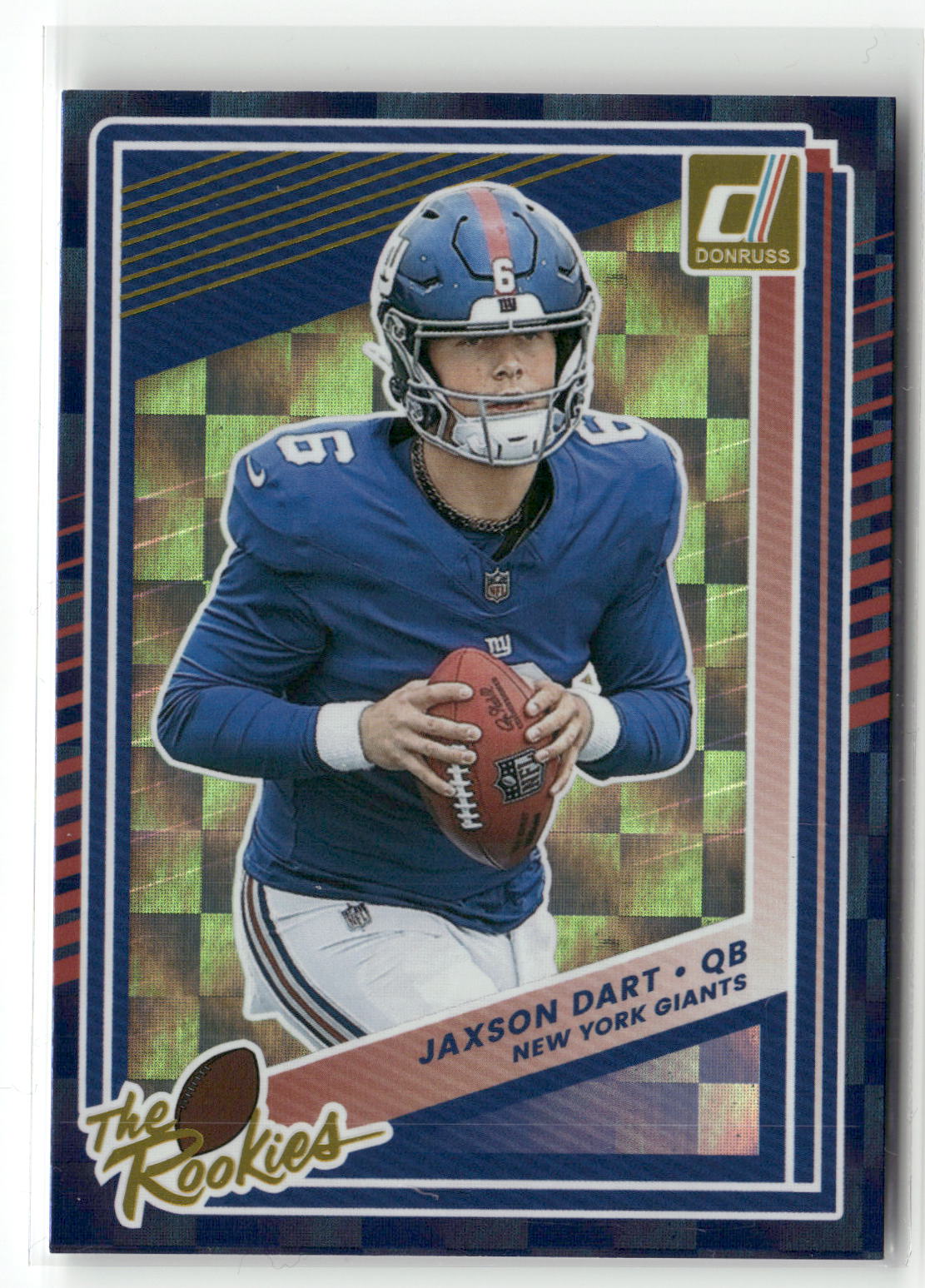 2025 Donruss #2 Jaxson Dart The Rookies-1