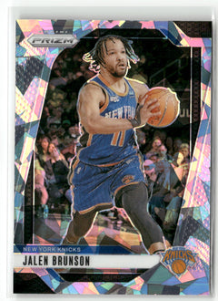 2024-25 Panini Prizm #217 Jalen Brunson Prizms Ice-3