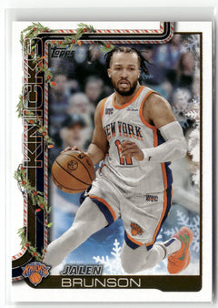 2025-26 Topps Holiday #SSB-JB Jalen Brunson SSP Back Variations-1