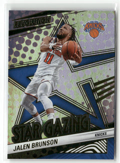 2024-25 Panini Revolution #24 Jalen Brunson Star Gazing-1