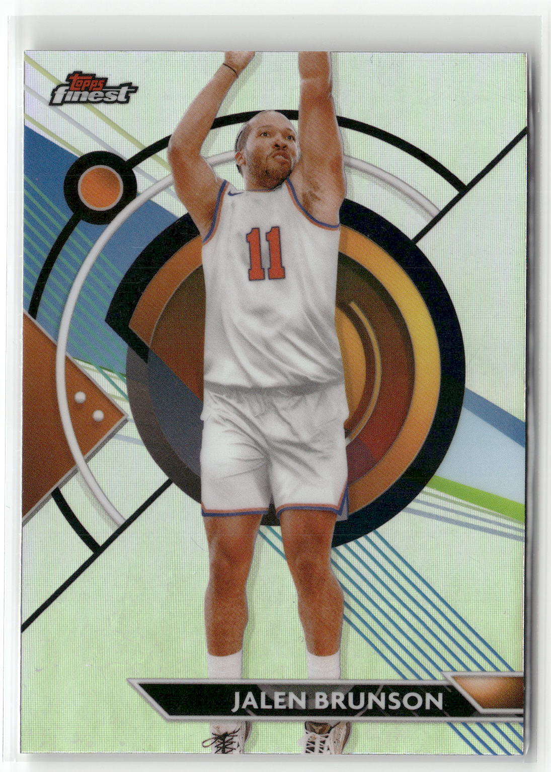 2023-24 Finest #32 Jalen Brunson Refractors