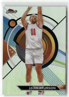 2023-24 Finest #32 Jalen Brunson Refractors-1