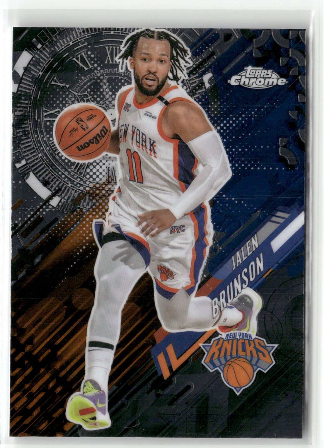 2025-26 Topps Chrome #GT-12 Jalen Brunson Go Time-1