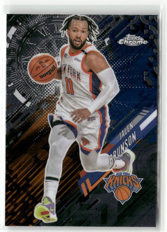2025-26 Topps Chrome #GT-12 Jalen Brunson Go Time-1