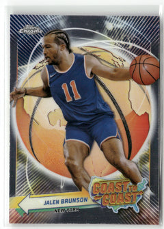 2023-24 Topps Chrome #CC-20 Jalen Brunson Coast to Coast-1