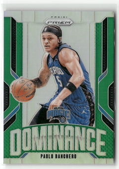 2024-25 Panini Prizm #19 Paolo Banchero Dominance Prizms Green-1
