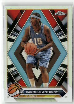 2023-24 Topps Chrome #27 Carmelo Anthony Refractors-1