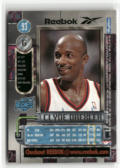 1997-98 Metal Universe #93 Clyde Drexler Reebok Silver-2