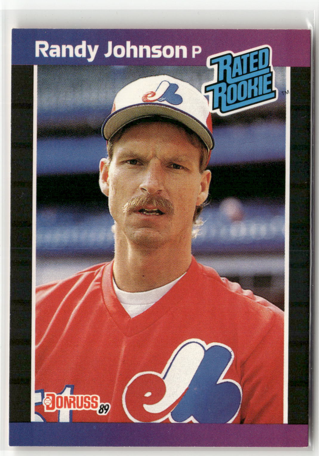 1989 Donruss #42 Randy Johnson-1