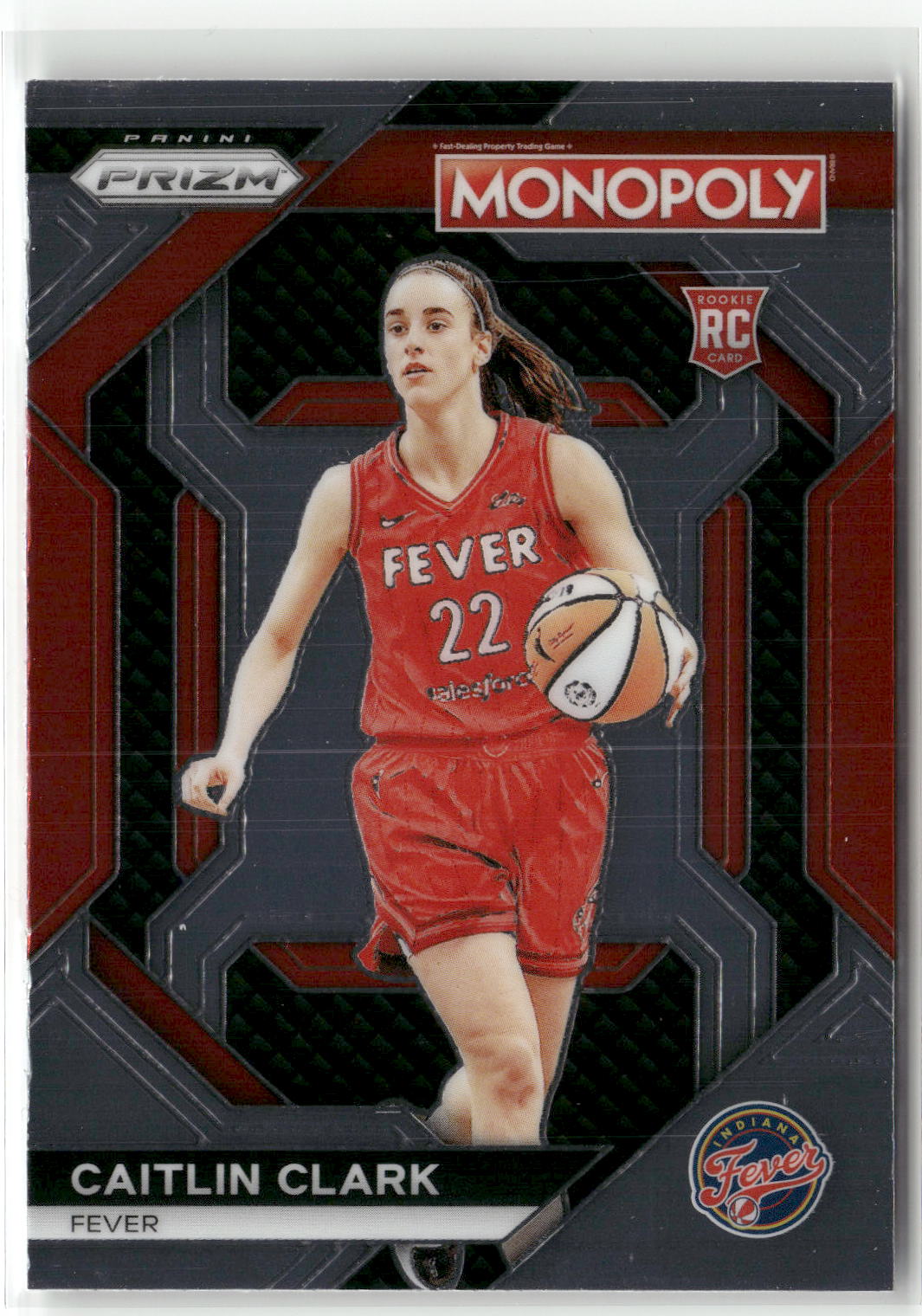 2024 Panini Prizm Monopoly WNBA #WNBA27 Caitlin Clark All-Star Silver