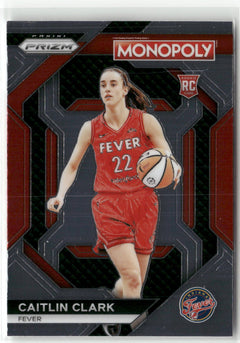 2024 Panini Prizm Monopoly WNBA #WNBA27 Caitlin Clark All-Star Silver-1