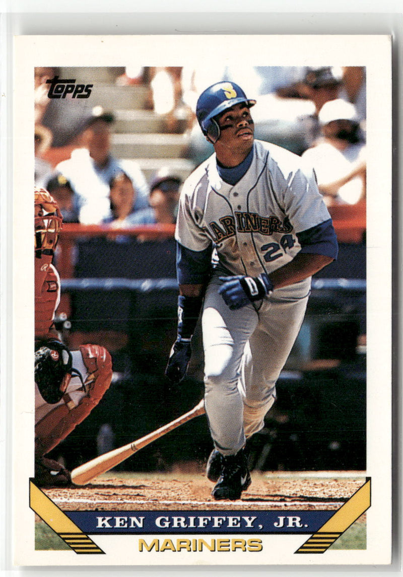 1992 Topps #179 Ken Griffey, Jr. 1993 Topps Pre-Production Samples-1