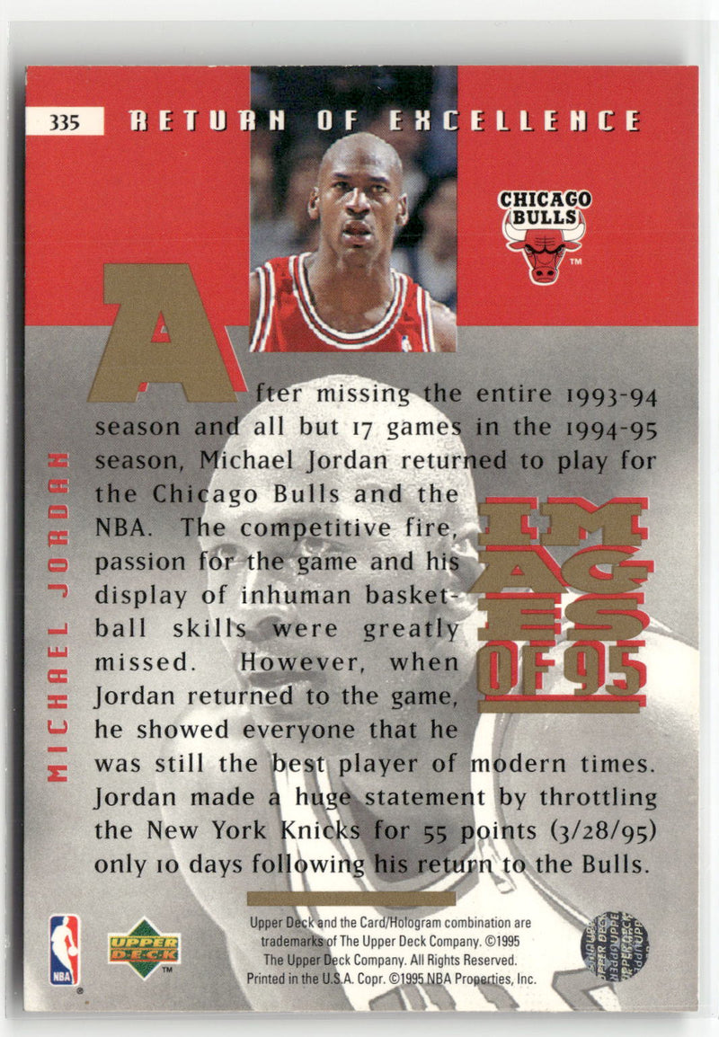 1995-96 Upper Deck #335 Return of Excellence I95-2