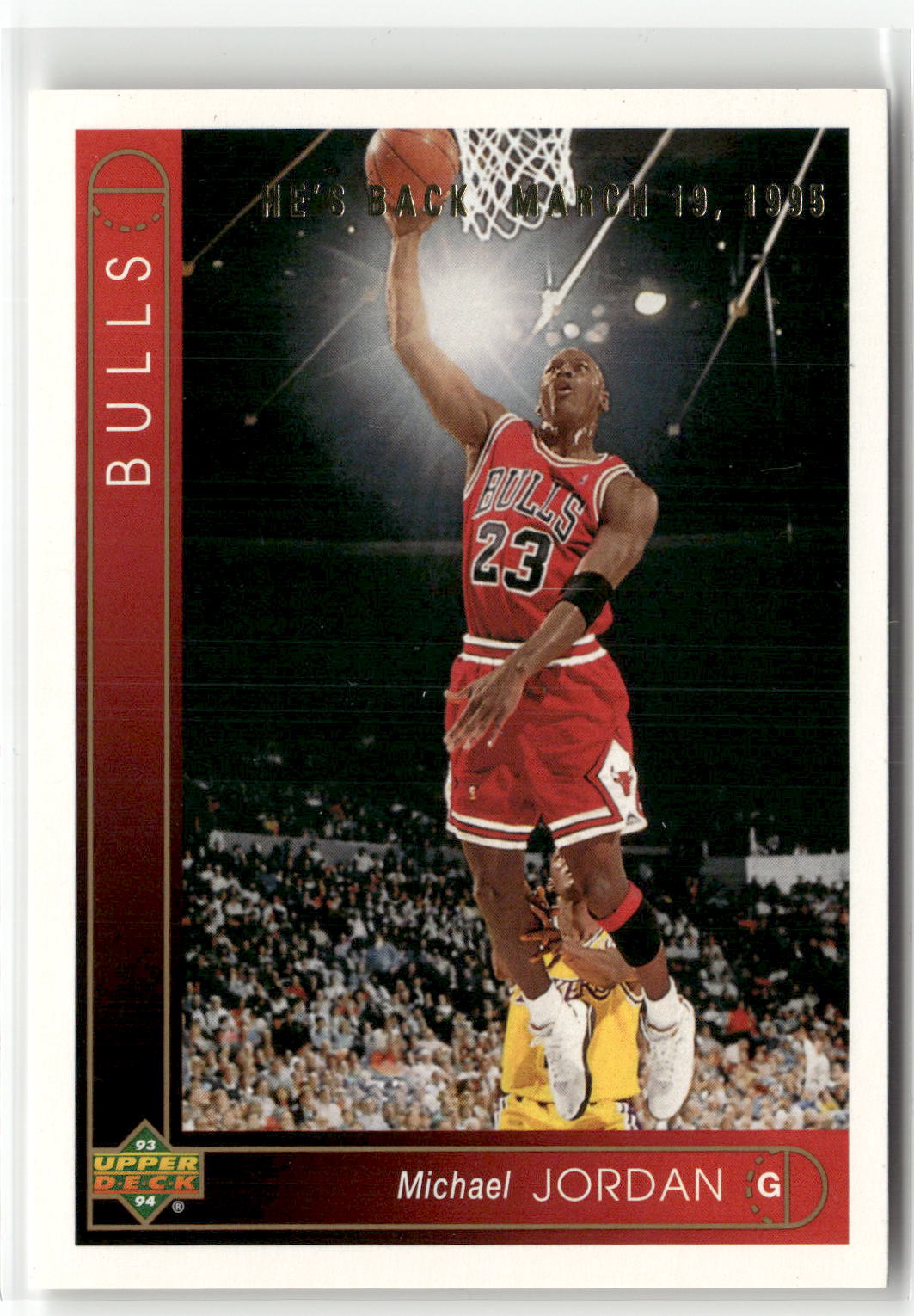 1993-94 Upper Deck German #23 Michael Jordan-1