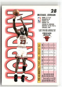 1993-94 Fleer #28 Michael Jordan-2