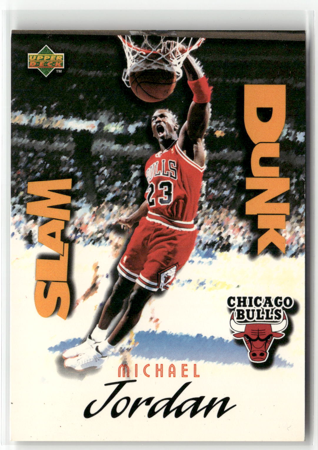 1997 Upper Deck Nestle Slam Dunk #SD22 Michael Jordan-3