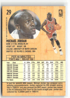 1991-92 Fleer #29 Michael Jordan-2